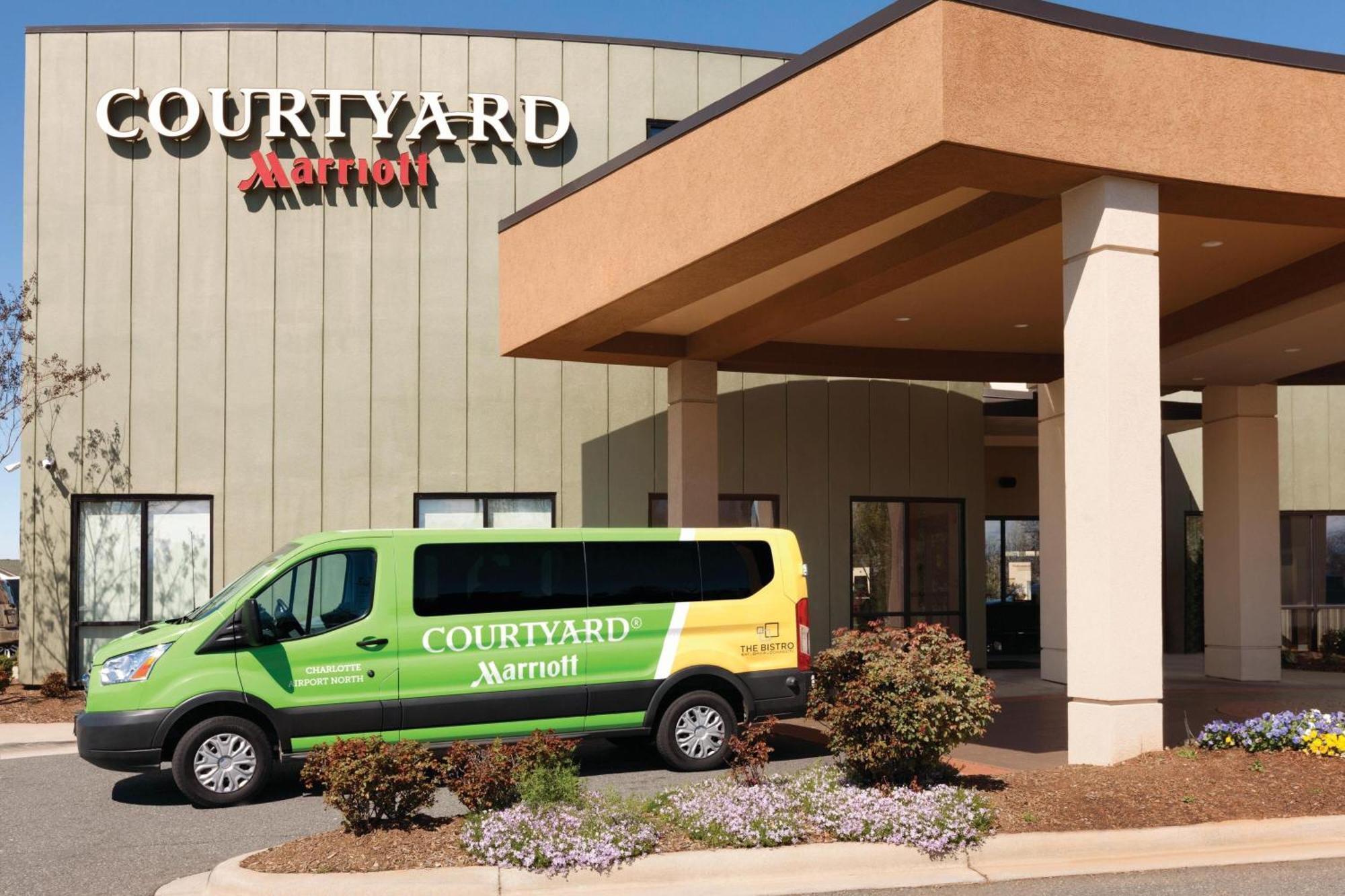 Hotel Courtyard Charlotte Airport North Exterior foto