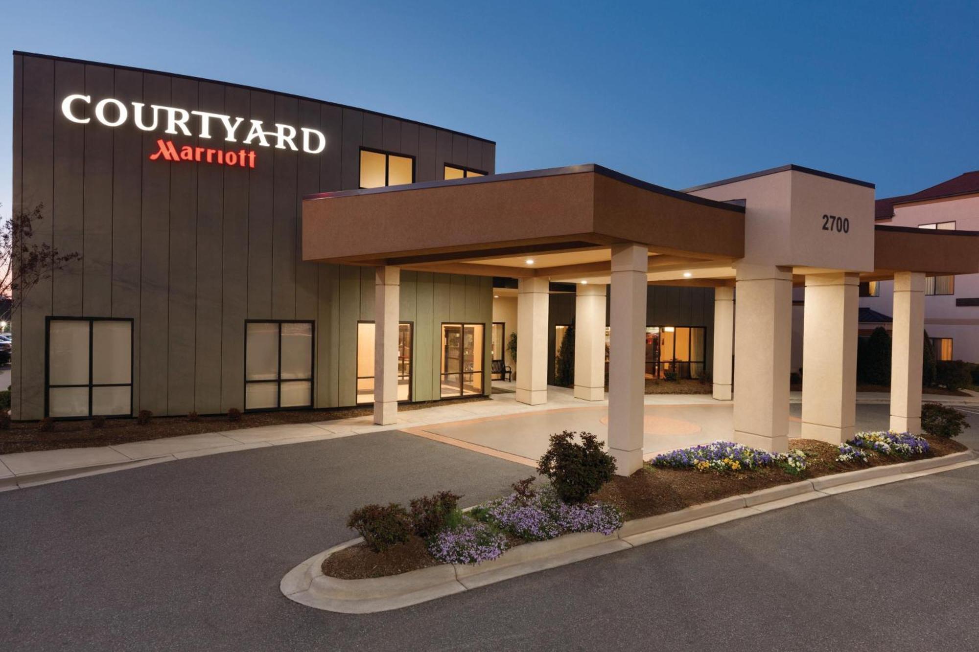 Hotel Courtyard Charlotte Airport North Exterior foto